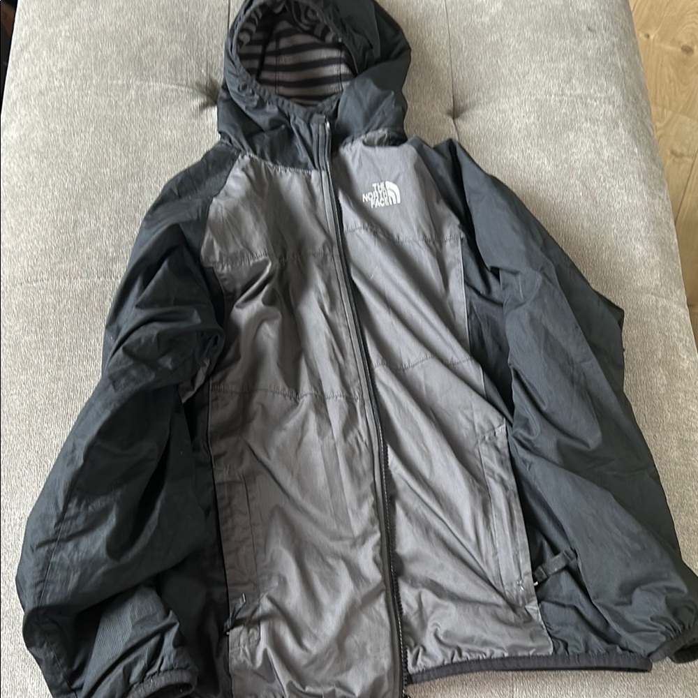 The North Face Men's Black and Gray Jacket